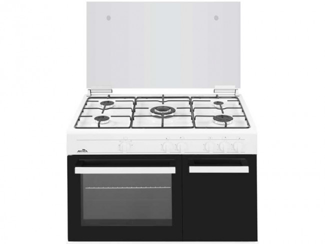 ARTICA COCINA ARTICA 5 QUEMADORES ENCIMERA Y HORNO A GAS BUTANO AKF9060W  BLANCA Blanco - oferta: 349,63 € - Cocinas