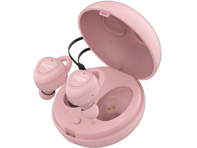 VIETA AURICULAR INALAMBRICO BLUETOOTH VHP-TW17LP VIETA Rosa - oferta: 50,58  € - Auriculares