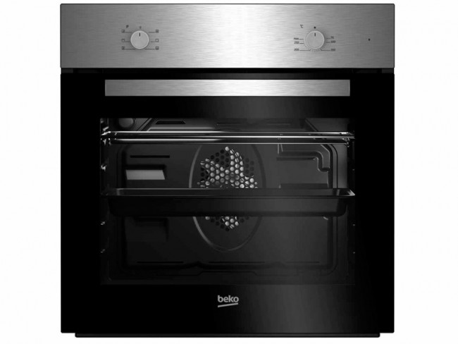 BEKO CONJUNTO HORNO MULTIFUNCION + PLACA CRISTAL A GAS BEKO BSE21031CXD -  oferta: 290,58 € - Hornos