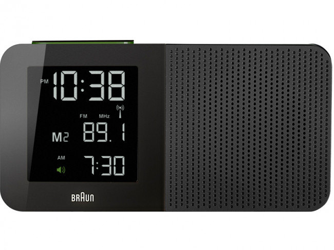 BRAUN RELOJ DESPERTADOR BNC010 (B) BRAUN Negro - oferta: 76,64 € - Radios,  radios relojes y despertadores