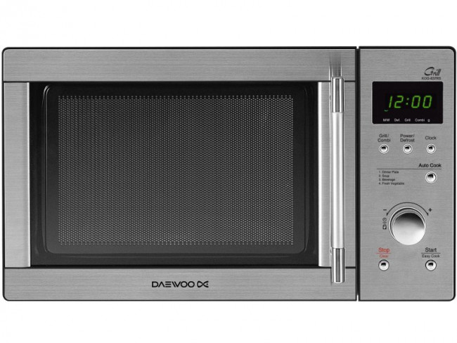 DAEWOO MICROONDAS LIBRE INSTALACION DAEWOO 23L 800W INOX CON GRILL  KOG-837RS Inox - oferta: 78,41 € - Hornos y microondas