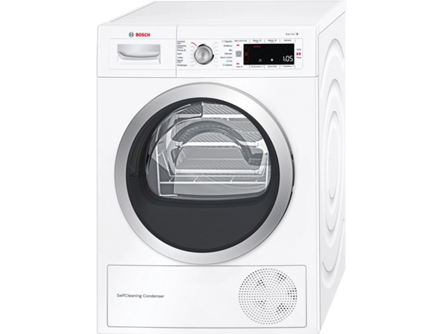 BOSCH SECADORA BOSCH CON BOMBA DE CALOR 8KG A WTW845W0ES BLANCA
