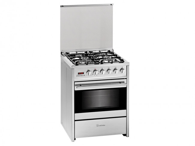 MEIRELES COCINA MEIRELES 4 QUEMADORES ENCIMERA A GAS BUTANO Y HORNO  ELECTRICO E 610 X Inox - oferta: 634,17 € - Cocinas