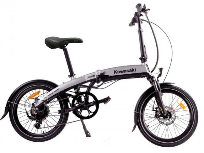 KAWASAKI BICICLETA ELECTRICA PLEGABLE FOLDING 20 KAWASAKI oferta