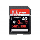 SDHC 8GB EXTREME HD VIDEO (SDSDX-008G-X46) SANDISK