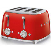 TOSTADOR 4 RANURAS 2000W TSF03RDEU SMEG
