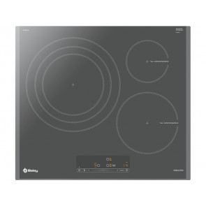 PLACA DE INDUCCION BALAY 3EB967AU 60CM 3 ZONAS DE COCCION MARCO BISELADO