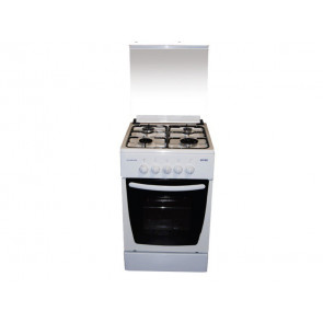 COCINA SVAN 4 QUEMADORES ENCIMERA Y HORNO A GAS BUTANO SVK5502GBB BLANCA