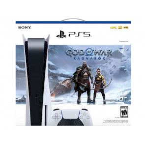 CONSOLA PS5 825GB DISC VERSION SONY + JUEGO GOD OF WAR: Ragnarök