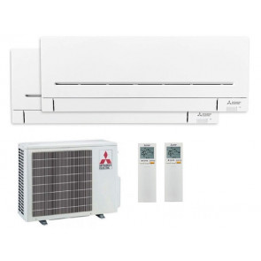 AIRE ACONDICIONADO INVERTER MULTI SPLIT 2X1 MXZ-AP2535E42VFK (MXZ2F42VF + MSZAP25 + MSZAP35) MITSUBISHI