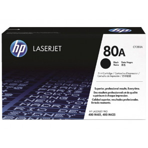 CARTUCHO TONER NEGRO 80A (CF280A) HP