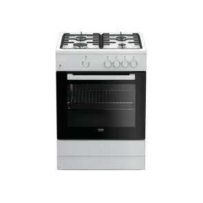 COCINA BEKO 4 QUEMADORES ENCIMERA Y HORNO A GAS BUTANO FSG 62000 DWL