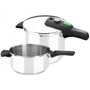 SET 2 OLLAS PRESION RAPIDA 4+6L M560005 MONIX