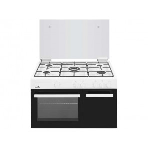 COCINA ARTICA 5 QUEMADORES ENCIMERA Y HORNO A GAS BUTANO AKF9060W BLANCA