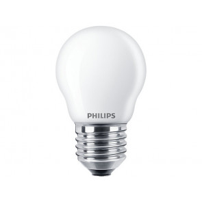 BOMBILLA ESFERICA LED E27 6,5W 806Lm 4.000k LUZ DIA PHILIPS