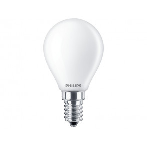 BOMBILLA ESFERICA LED E14 6,5W 806Lm 4.000k LUZ DIA PHILIPS