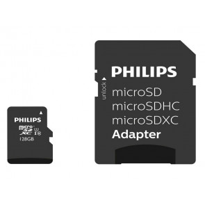 MICRO SDXC 128GB + ADAPTADOR FM12MP45B PHILIPS