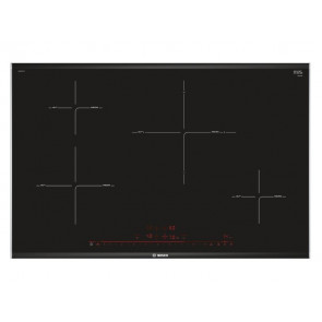 PLACA DE INDUCCION BOSCH PIE875DC1E 80CM 4 ZONAS DE COCION MARCO BISELADO
