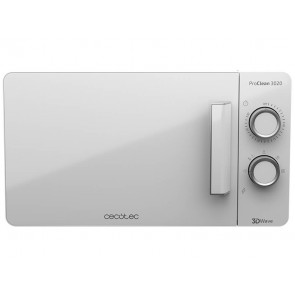 MICROONDAS LIBRE INSTALACION CECOTEC 20L 700W BLANCO PROCLEAN 3020
