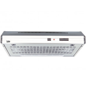CAMPANA BEKO CONVENCIONAL 60CM INOX HALOGENA CFB6432X