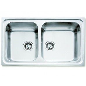 FREGADERO CLASSIC 2C 86 SF DERECHA 11119021 INOX TEKA