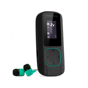 REPRODUCTOR MP3 CLIP BLUETOOTH 8GB 426508 NEGRO/MENTA ENERGY SISTEM