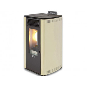 ESTUFA PELLET FIORINA 74 S-LINE MARFIL QLIMA