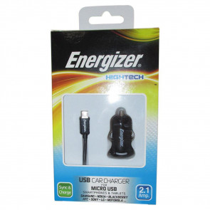 CARGADOR DE COCHE 2, 1A MICRO USB DC1UHMC2 ENERGIZER