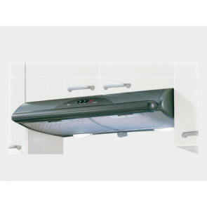 CAMPANA MEPAMSA DECORATIVA INTEGRABLE 60CM NEGRA HALOGENA MITO JET 60 N 971404