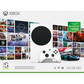 CONSOLA XBOX SERIE S 512GB + 3M GAME PASS ULTIMATE (RRS-00152) MICROSOFT