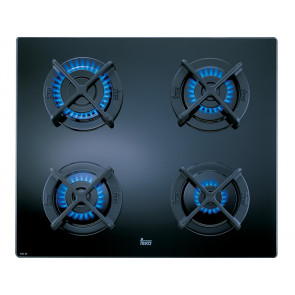 PLACA DE COCINA TEKA CGC 4G AI AL BUT GAS BUTANO 60CM 4 QUEMADORES SIN MARCO.