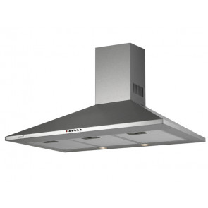 CAMPANA CATA DECORATIVA PARED 70CM INOX LAMPARA HALOGENA OMEGA 700