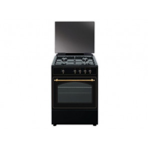 COCINA VITROKITCHEN 4 QUEMADORES ENCIMERA Y HORNO A GAS BUTANO RU6060B