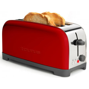TOSTADOR 2 RANURAS VINTAGE RED 960.654 TAURUS