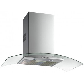 CAMPANA TEKA DECORATIVA PARED 90CM CRISTAL LED NC-985 40455382