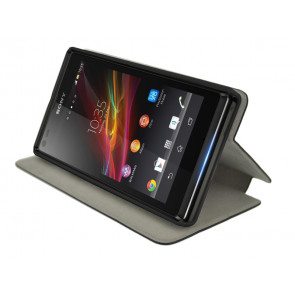 FUNDA 4-OK STAND PARA SONY XPERIA L STNEXL NEGRA BLAUTEL