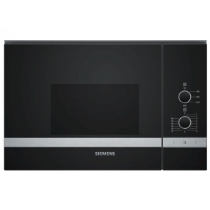 MICROONDAS INTEGRABLE SIEMENS 20L NEGRO/INOX BF520LMR0