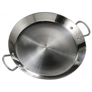 PAELLERA 46CM INOX INDUCCION GUISON