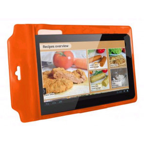 FUNDA UNIVERSAL EASY COOK STANDING NARANJA KSIX