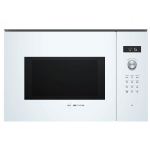 MICROONDAS INTEGRABLE BOSCH 25L 900W BLANCO CON GRILL BEL554MW0