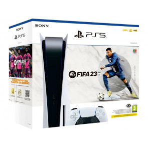 CONSOLA PS5 825GB DISC VERSION SONY + JUEGO FIFA23 (EXPOSICION)