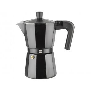 CAFETERA ALUMINIO KENIA NOIR 3 TAZAS 01PACFKEB03 MAGEFESA