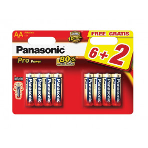 PILAS ALCALINAS 1.5V LR699/8BP PANASONIC