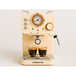 CAFETERA EXPRESS THERA MATT RETRO AMARILLA IKOHS