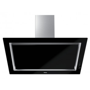 CAMPANA TEKA DECORATIVA VERTICAL 90CM CRISTAL NEGRO LED DLV-99670 TOS 112930038