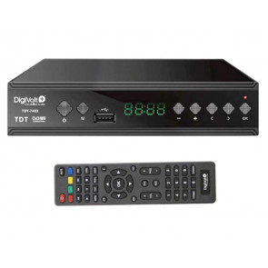 TDT HD DVBT-2 SINTONIZADOR GRABADOR ALTA DEFINICION USB REC TDT-7403 DIGIVOLT