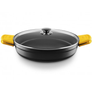 CACEROLA YELLOW LINE R32 32CM CASTEY