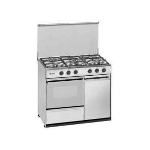 COCINA MEIRELES 4 QUEMADORES ENCIMERA Y HORNO A GAS BUTANO G 2940 V X