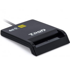 LECTOR TARJETAS EXTERNO DNIE TQR-210B NEGRO TOOQ