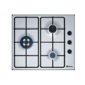 PLACA DE COCINA BALAY 3ETX463MB GAS BUTANO 60CM 3 QUEMADORES